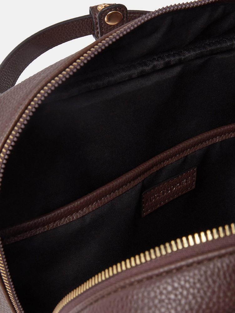 Accessorize Brown Lola Laptop Backpack - Image 4 of 4 Accessorize Brown Lola Laptop Backpack - Image 4 of 4