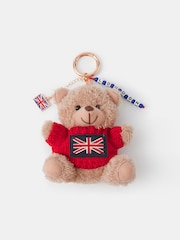 Accessorize Red London Bear Bag Charm - Image 1 of 2