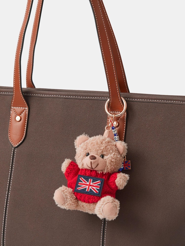 Accessorize Red London Bear Bag Charm - Image 2 of 2 Accessorize Red London Bear Bag Charm - Image 2 of 2