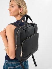 Accessorize Black Lola Laptop Backpack - Image 4 of 4