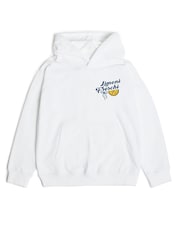 Rags & Rascals White Limoni Freschi Graphic Hoodie - Image 2 of 4