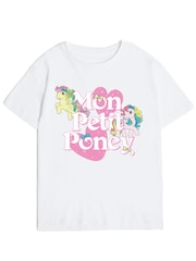 Rags & Rascals White Hasbro My Little Pony Mon Petit T-Shirt - Image 1 of 3
