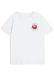 Rags & Rascals White Freshly Picked Graphic T-Shirt - Image 2 of 4