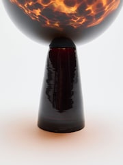 Oliver Bonas Set of 2 Brown Yara Tortoiseshell Gin Glasses - Image 5 of 6