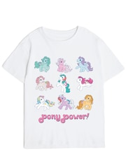 Rags & Rascals White Hasbro My Little Pony Power T-Shirt - Image 1 of 3