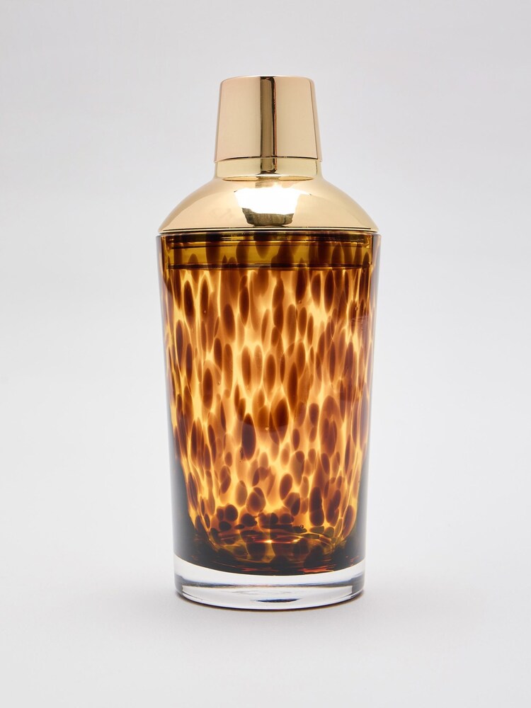 Oliver Bonas Brown Glass Cocktail Shaker - Image 2 of 5 Oliver Bonas Brown Glass Cocktail Shaker - Image 2 of 5