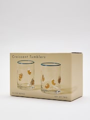 Oliver Bonas Set of 2 Glass Tumblers - Image 4 of 5