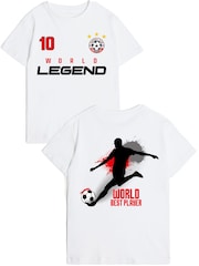Rags & Rascals White World Legend T-Shirt - Image 1 of 4