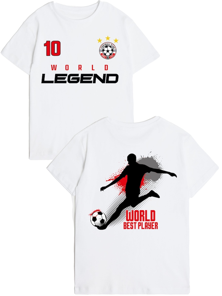 Rags & Rascals White World Legend T-Shirt - Image 1 of 4