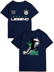 Rags & Rascals Blue World Legend T-Shirt - Image 1 of 4