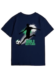 Rags & Rascals Blue World Legend T-Shirt - Image 3 of 4