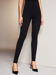 Lipsy Black Petite High Waist Leggings - Image 4 of 4