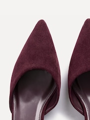 Linzi Red Manifest Closed Back Court Heel Shoes - Image 5 of 5