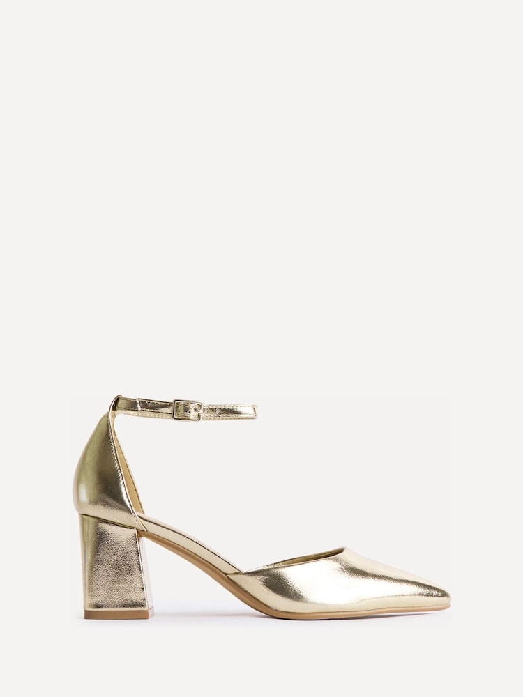 Linzi Gold Manifest Closed Back Court Heel Shoes - Image 2 of 5 Linzi Gold Manifest Closed Back Court Heel Shoes - Image 2 of 5
