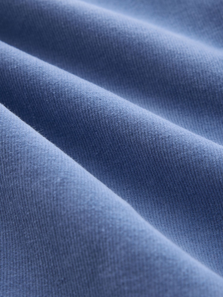 Blue Corduroy Patch Pocket Bootcut Trousers - Image 2 of 3