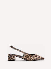 Linzi Animal Aire Slingback Court Heels - Image 2 of 5