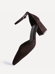 Linzi Brown Manifest Closed Back Court Heel Shoes - Image 5 of 5