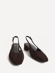 Linzi Brown Aire Slingback Court Heels - Image 3 of 5