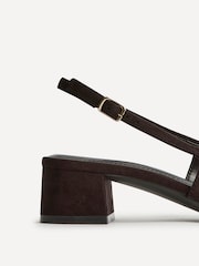Linzi Brown Aire Slingback Court Heels - Image 5 of 5