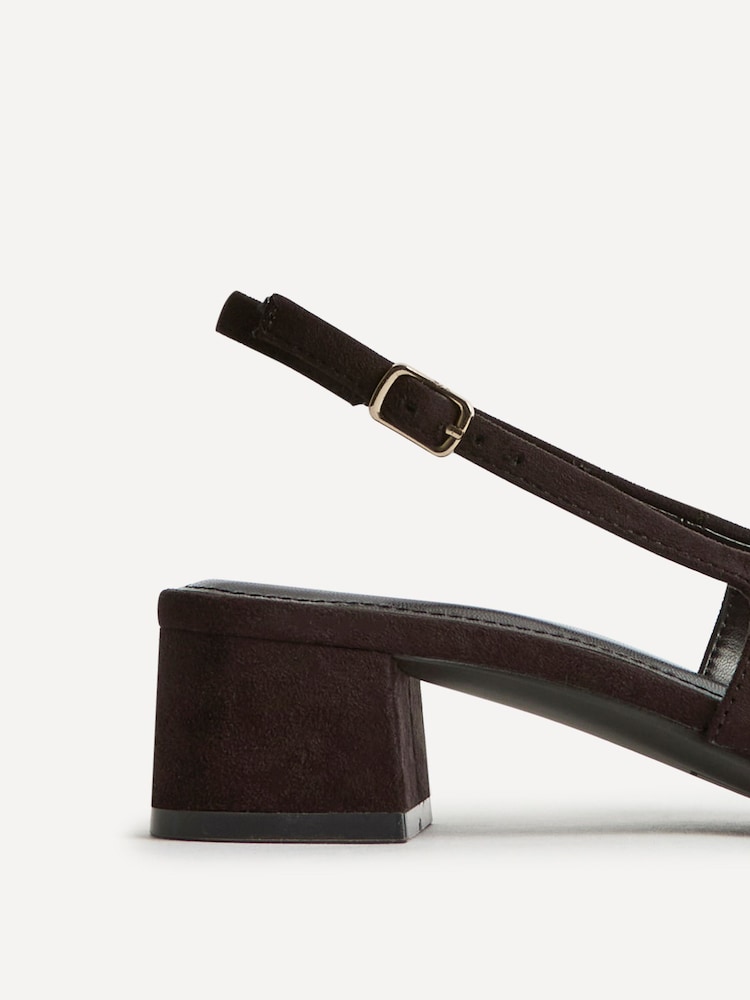 Linzi Brown Aire Slingback Court Heels - Image 5 of 5 Linzi Brown Aire Slingback Court Heels - Image 5 of 5