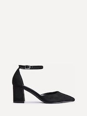 Linzi Black Manifest Closed Back Court Heel Shoes - Image 2 of 5