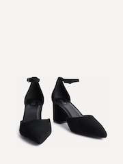 Linzi Black Manifest Closed Back Court Heel Shoes - Image 3 of 5