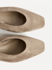 Linzi Natural Aire Slingback Court Heels - Image 6 of 6