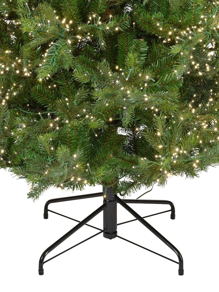 Everlands Green Warm White 7ft Grandis Pre-Lit Compact Light Christmas Tree - Image 6 of 6 Everlands Green Warm White 7ft Grandis Pre-Lit Compact Light Christmas Tree - Image 6 of 6
