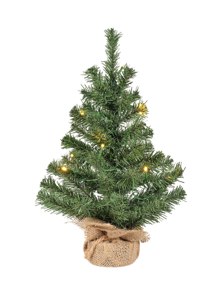 Everlands Green White Warm 1.5ft Imperial Pre-Lit Christmas Tree - Image 3 of 3 Everlands Green White Warm 1.5ft Imperial Pre-Lit Christmas Tree - Image 3 of 3