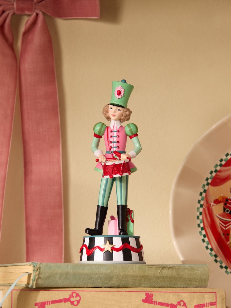 Cath Kidston Multi Drummer Christmas Ornament - Image 1 of 4 Cath Kidston Multi Drummer Christmas Ornament - Image 1 of 4