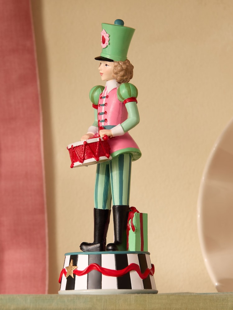 Cath Kidston Multi Drummer Christmas Ornament - Image 2 of 4 Cath Kidston Multi Drummer Christmas Ornament - Image 2 of 4