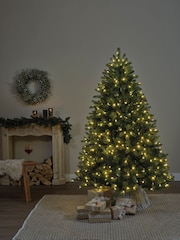 Everlands Green Warm White Multi 7ft Freiburg Pre Lit Colour-Switch Christmas Tree - Image 8 of 8