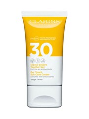 Clarins Dry Touch Sun Care Cream UVB/UVA SPF 30 for Face 50ml - Image 1 of 5