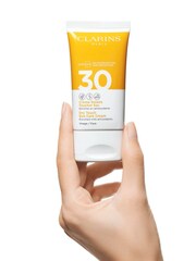 Clarins Dry Touch Sun Care Cream UVB/UVA SPF 30 for Face 50ml - Image 4 of 5