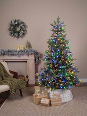 Everlands Greenwarm Whitemulti 6ft Geneva Pre Lit Colour-Switch Christmas Tree - Image 3 of 8