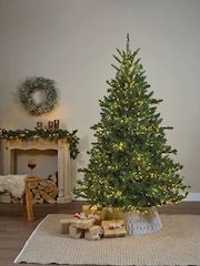 Everlands Green Warm White 7ft Alba Pre-Lit Christmas Tree - Image 1 of 6
