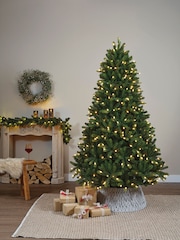 Everlands Green Warm White Classic 7ft Bromont Pre Lit Colour-Switch Christmas Tree - Image 2 of 8