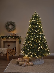 Everlands Green Warm White Classic 7ft Bromont Pre Lit Colour-Switch Christmas Tree - Image 3 of 8