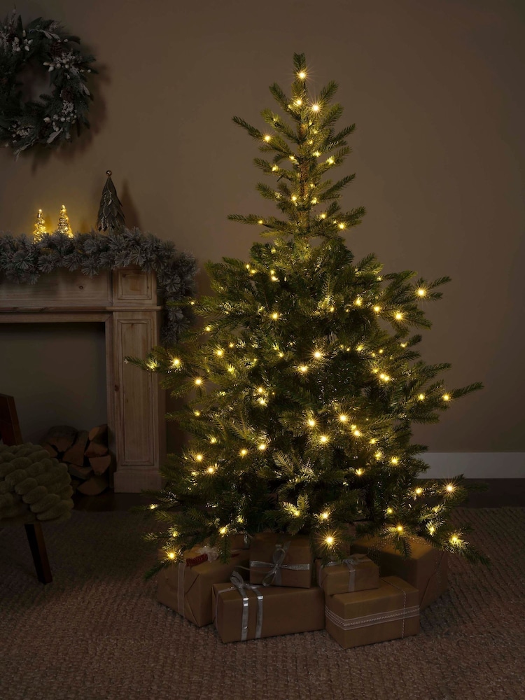 Everlands Green Warm White 5ft Grandis Pre-Lit Christmas Tree - Image 2 of 6 Everlands Green Warm White 5ft Grandis Pre-Lit Christmas Tree - Image 2 of 6