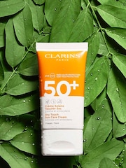 Clarins Dry Touch Sun Care Cream UVB/UVA SPF 50+ for Face 50ml - Image 4 of 4