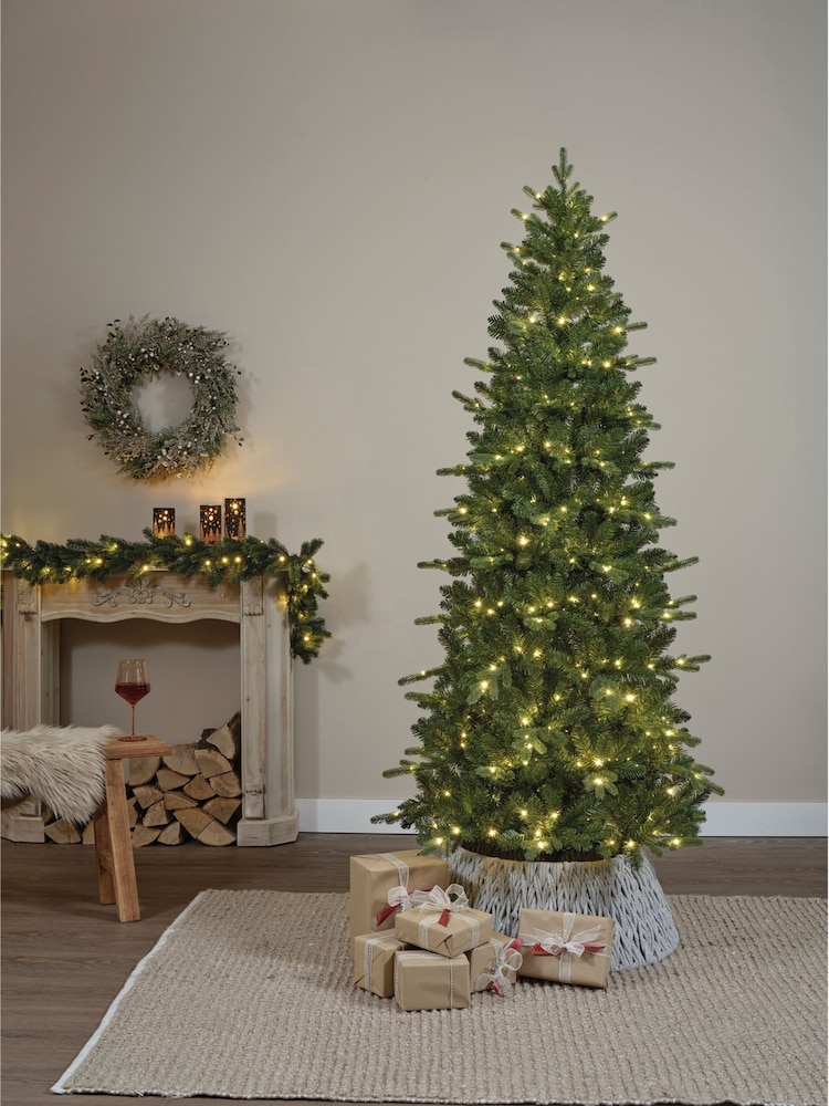 Everlands Green Warm White 7ft Killington Pre-Lit Christmas Tree - Image 1 of 6 Everlands Green Warm White 7ft Killington Pre-Lit Christmas Tree - Image 1 of 6