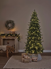 Everlands Green Warm White 7ft Killington Pre-Lit Christmas Tree - Image 2 of 6