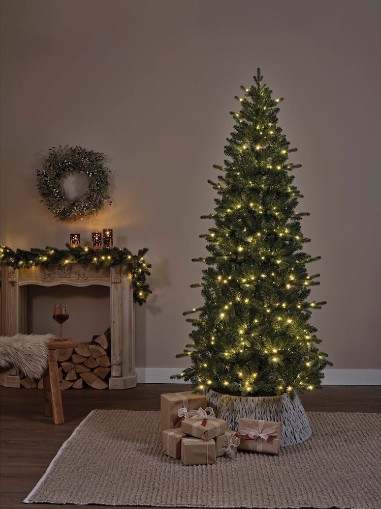 Everlands Green Warm White 7ft Killington Pre-Lit Christmas Tree - Image 2 of 6 Everlands Green Warm White 7ft Killington Pre-Lit Christmas Tree - Image 2 of 6