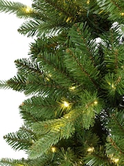 Everlands Green Warm White 7ft Killington Pre-Lit Christmas Tree - Image 4 of 6