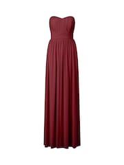 Rot - Lipsy Bella Brautjungfern-Bandeaukleid mit verschiedenen Tragemöglichkeiten - Bild 2 von 3