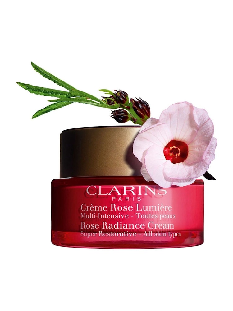 Clarins Super Restorative Rose Radiance Cream 50ml - Image 2 of 5