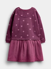 JoJo Maman Bébé Purple Combo Dress - Image 2 of 4