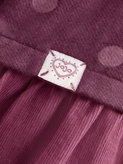 JoJo Maman Bébé Purple Combo Dress - Image 3 of 4