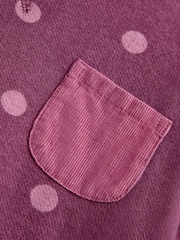 JoJo Maman Bébé Purple Combo Dress - Image 4 of 4