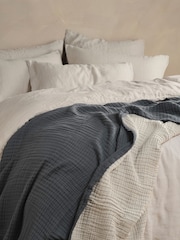 Bedfolk The Reversible Dream Cotton Throw - Εικόνα 4 του 6